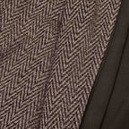 Ριχτάρι Αιγαίον Chenille 180X180 Chocolate & Dore